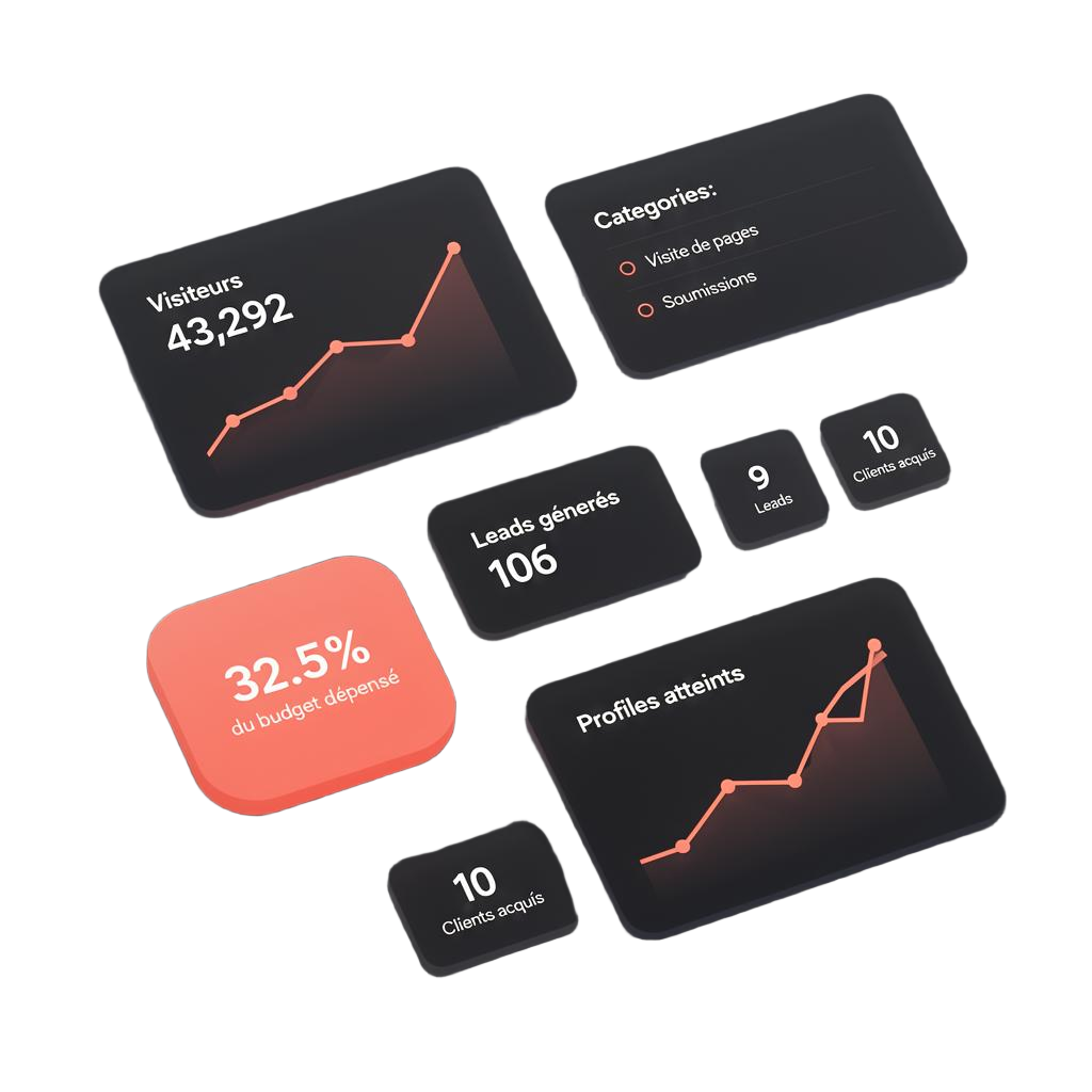 Tableau de bord analytique